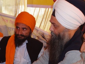 Bhai Gurbaksh Singh (L) and Journailist Jarnail Singh (R)