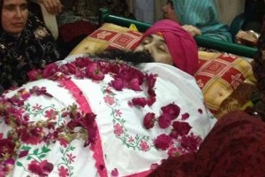 Dead body of Paramjit Singh killed in Pakistan