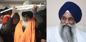 Parkash Singh Badal (R) and Giani Gurbachan Singh (L) - [File Photo]