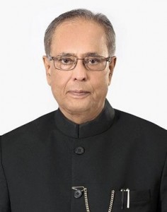 Pranab Mukherjee, President of India.