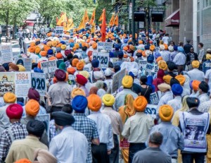 Sikh Demonstration in New York (2014)