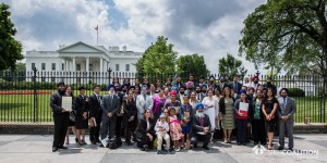 Group photo of Sikh community members with activists of Sikh Coalition and Sikh advocates.