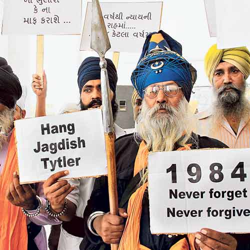 Sikhs demand action against culprits of Sikh Genocide 1984