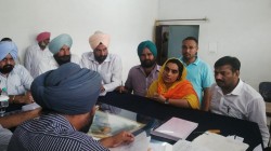 Prof. Baljinder Kaur files nomination as AAP candidate from Talwandi Sabo [August 02, 2014]