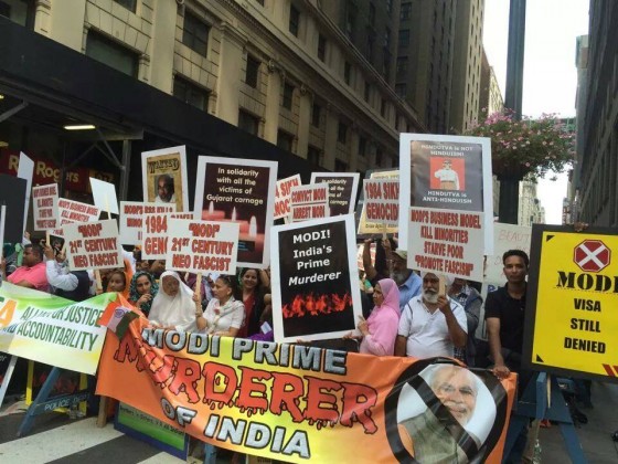 Photo 13 - Narendra Modi's Madison Square Garden address invites huge protests