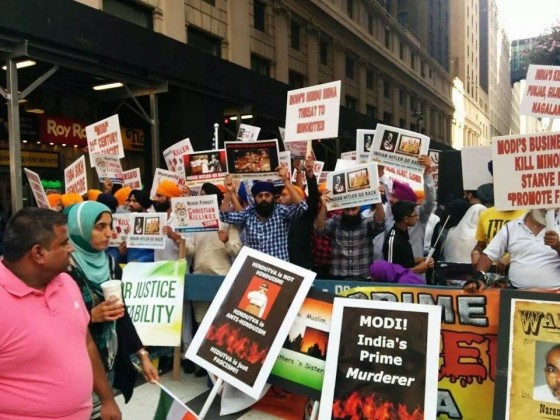 Photo 5 - Narendra Modi's Madison Square Garden address invites huge protests