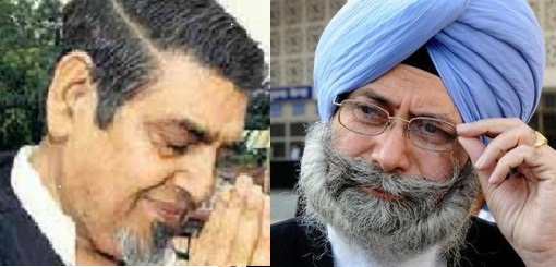Jagdish Tytler (L) and Advocate HS Phoolka (R) [File Photos]