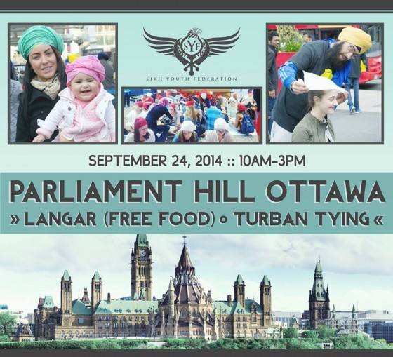 Sikh Awareness Day Ottawa 2014