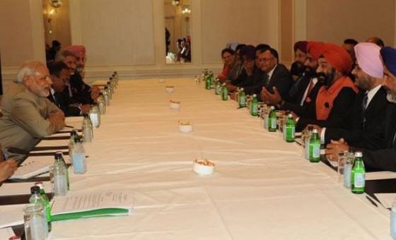 Sikh Delegation meets Narendra Modi