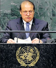  Nawaz Sharif addresses to the UN General Assembly