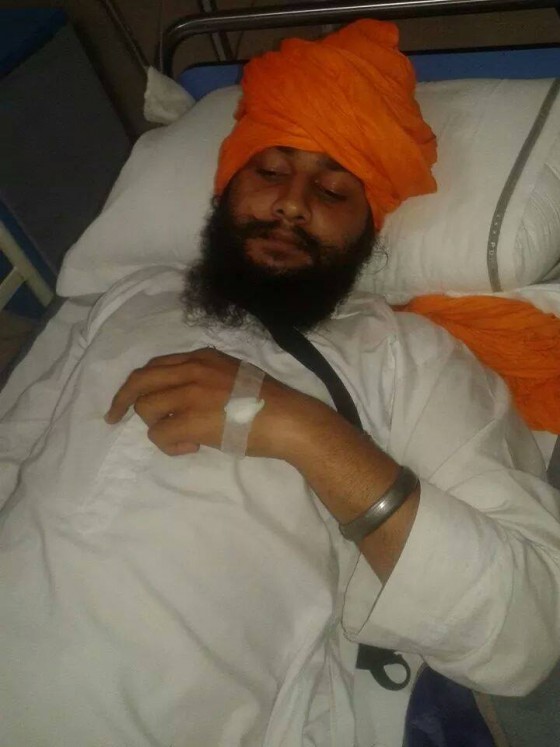 Another Sikh injurred in Tarn Taran police firing