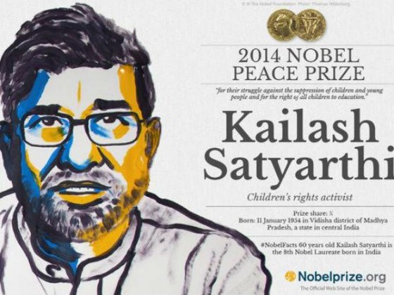 Kailash Satyarthi gets Nobel Peace Prize