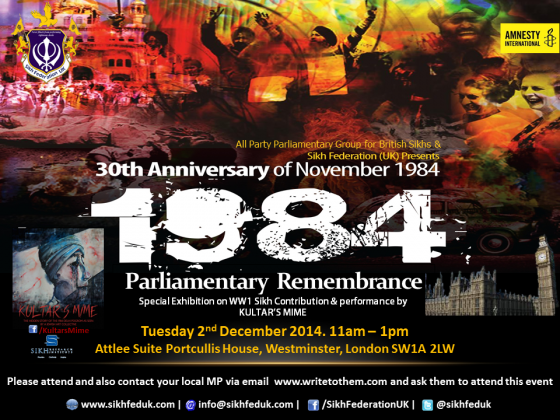 30yrs Nov84 UKP Poster FINAL