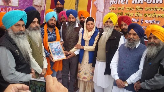 Navjot Singh Gaggu honored by representatives of Sikh organizations
