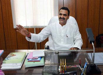 BJP government Minister of State (MoS) for Agriculture Sanjeev Baliyan.