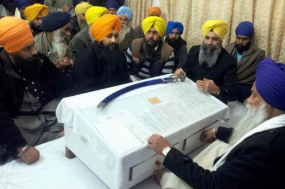 Sikh delegation meets Giani Gurbachan Singh