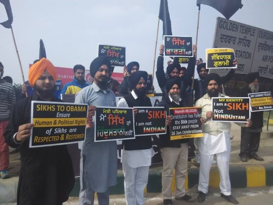 Sikh activists hold protests in Amritsar