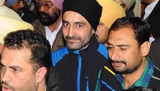 Jagtar Singh Tara in police custody [File Photo]