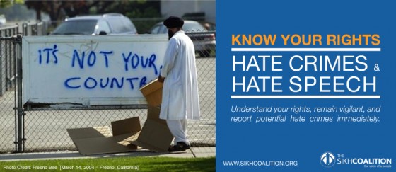 Khow your rights - Hate Crime and Hate Speech