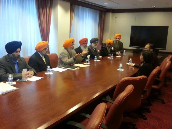 Sikh Delegation Led by Sikh Scholar Dr. Amarjit Singh Met with Arjaree Sriratanaban Minister Consular at Thai Embassy in Washington DC