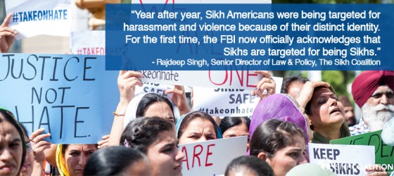 FBI Finally Recognizes Sikhs in New Hate Crime Tracking Program