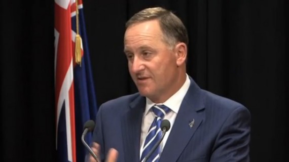 John Key addressing media reports