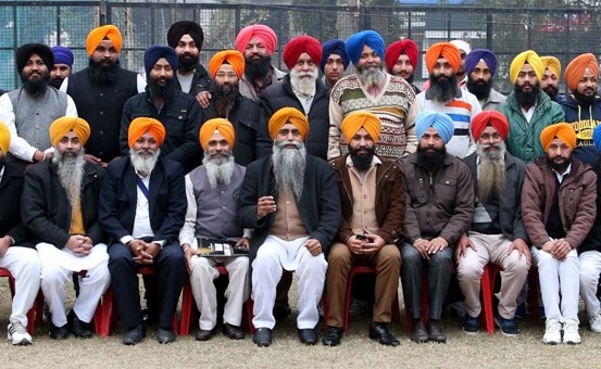 Paramjeet Singh Khasla and other memebrs of Federation (Mehta) [File Photo]