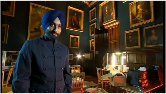 Satinder Singh talks to BBC Midlands Today about The Black Prince Movie [Courtesy: A still from BBC Midlands Today video]