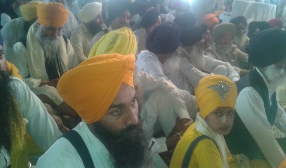 Another view of Shaheedi Samagam in the memory of Shaheed Jaspal Singh Gurdaspur on March 29, 2015.