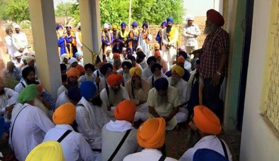 Sikhs outraged after Dera premi committed sacrilege of Guru Granth Sahib