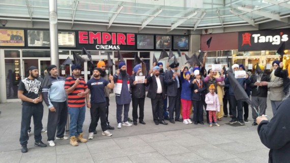 Sikhs protest against Nanak Shah Fakir film in Slough