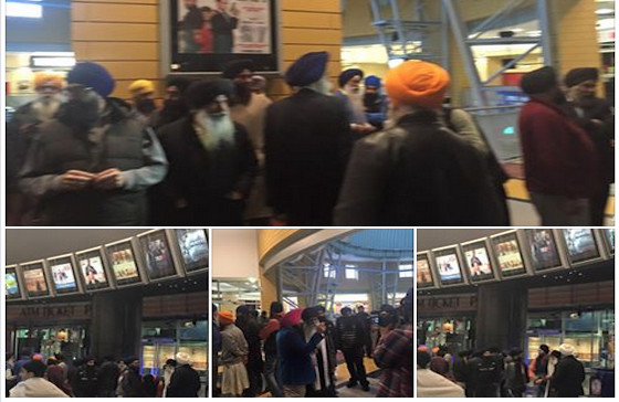 Sikhs protest out against Nanak Shah Fakir Movie in Birmingham [April 17, 2015]