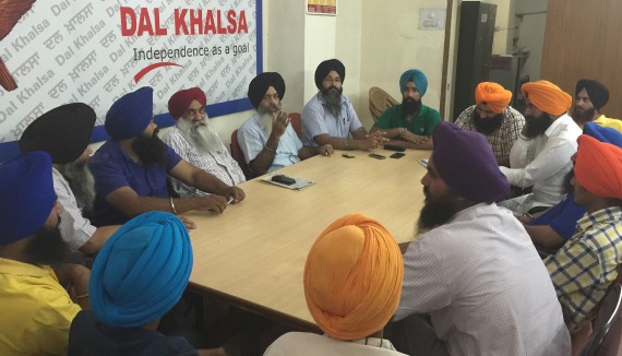 Dal Khalsa and Sikh Youth of Punjab meeting