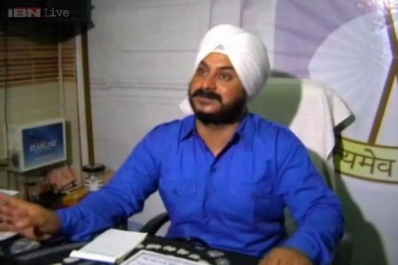 Jarnail Singh was elected from the constituency of Tilak Nagar in West Delhi