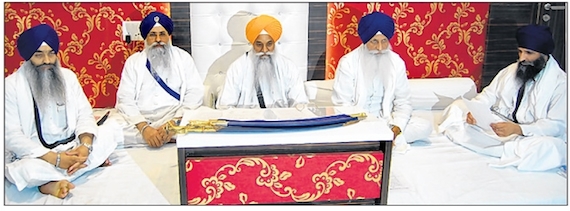 Meeting of Five Sikh Jatehdars