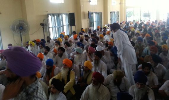 Another view of Sikh Sangat attending the Panthic conference