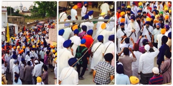 Vangaar March from Ludhiana to Hassanpur