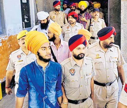 Arrested Sikh youth sent to jail