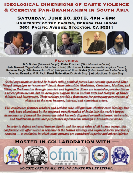Multi-faith Coalition Will Highlight Casteism at California Conference