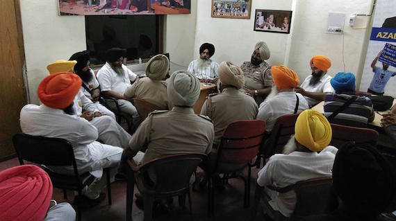 Police detains Dal Khalsa's leadership in party office