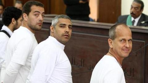 Al Jazeera journalists jailed in Egypt