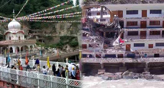Nearly 35 killed after boulders fell on Gurdwara Manikaran Sahib