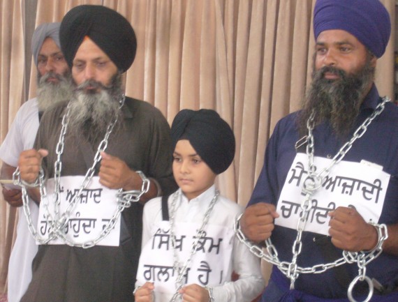 Dal Khalsa mark India's Independence Day as Black Day