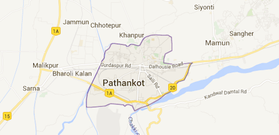 Pathankot, Punjab | Map