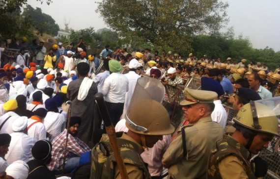 A view of Dharna at Chandigarh