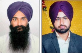 Bhai Krsishan Avtar Singh and Bhai Gurjeet Singh, who were killed in police firing