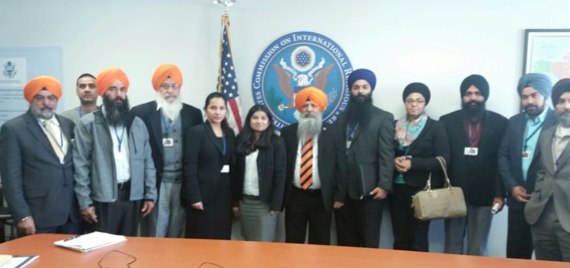 US Sikhs meet US State Department on Punjab Crisis