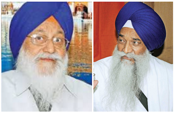 Avtar Singh Makkar (L) Giani Gurbachan Singh (R) [File Photos] 