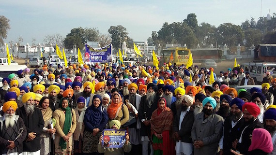 Another view of march at Fatehgarh Sahib