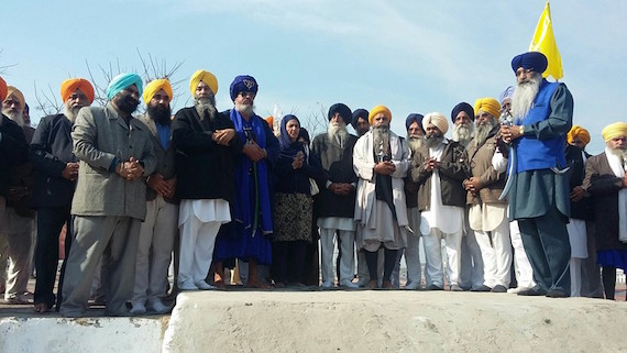 A view of march at Fatehgarh Sahib